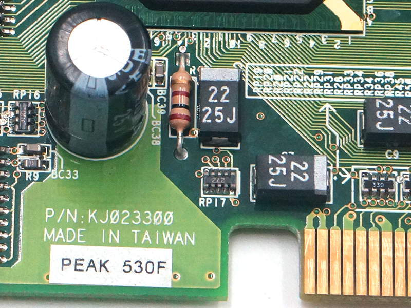 Placa-mãe industrial Peak KJ023300 530F P530-20AAA202764