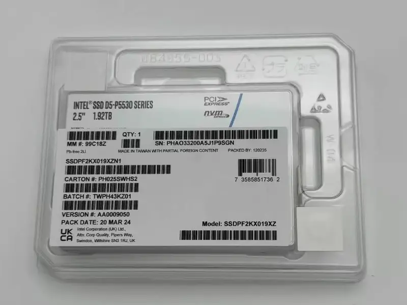 SSD da série Intel P5530