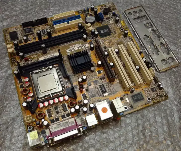 Placa-mãe Asus P5P800-VM/S 865G LGA 775 com 2*IDE 2*SATA
