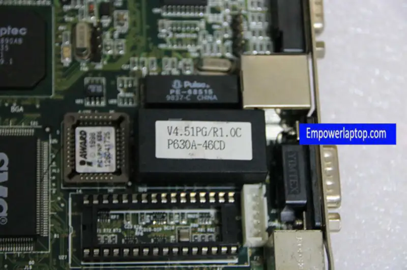Placa-mãe para equipamento industrial Nexcom PEAK 630-B P630A-46CD