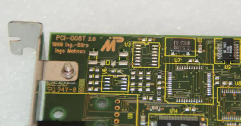 Placa-mãe LNGO PCI-008T 1622-1117