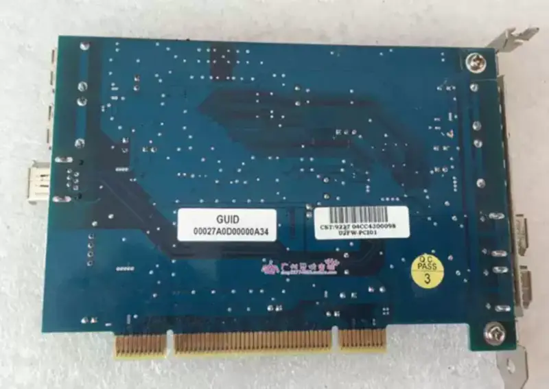 Adaptador de anfitrião PCI USB 2.0 FireWire (IEEE-1394a) U2FW-PCI01 placa-mãe industrial