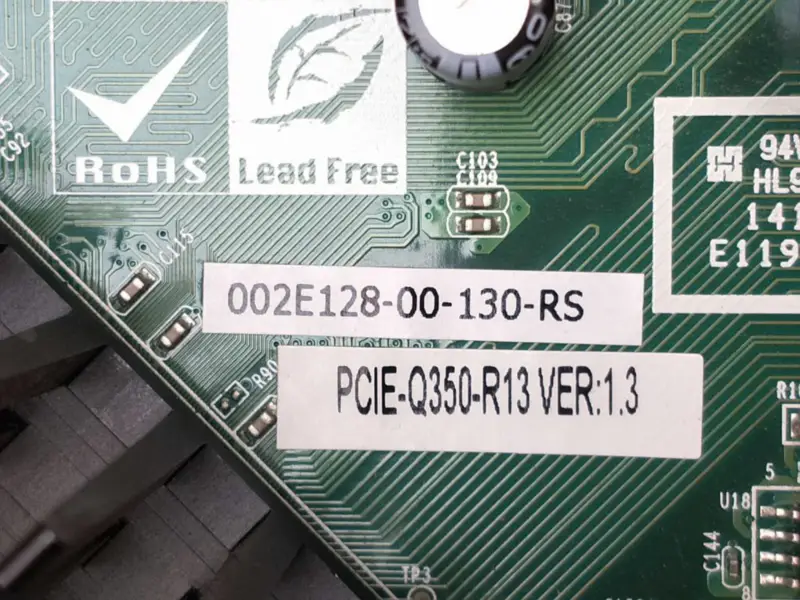 Placa-mãe industrial IEI PCIE-Q350-R13 Rev1.3