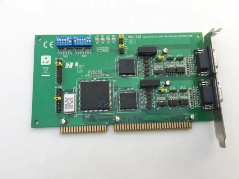 Placa industrial Advantech PCL-745 REV.B1 RS-422/485