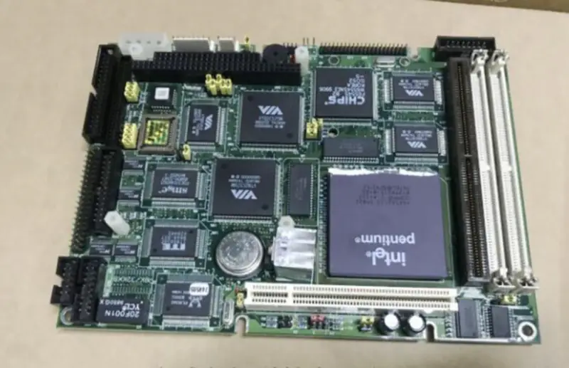 AAEON PCM-5890 Rev.A2-02 placa-mãe de equipamento de controlo industrial