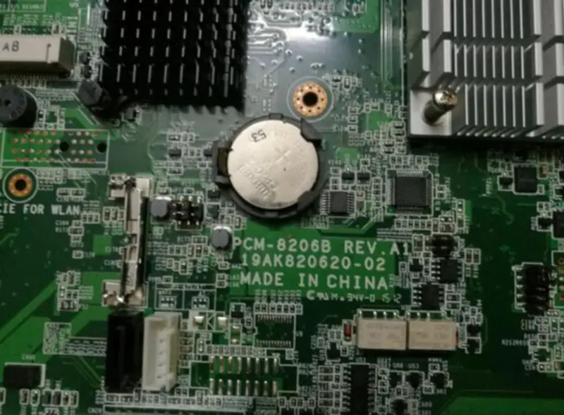 Placa-mãe industrial Advantech PCM-8206B REV.A1 19AK820620-02 969K820640E