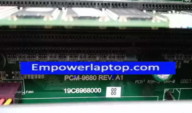 Advantech PPC-174T AIO PCM-9680 REV.A1 Placa-mãe para equipamento industrial