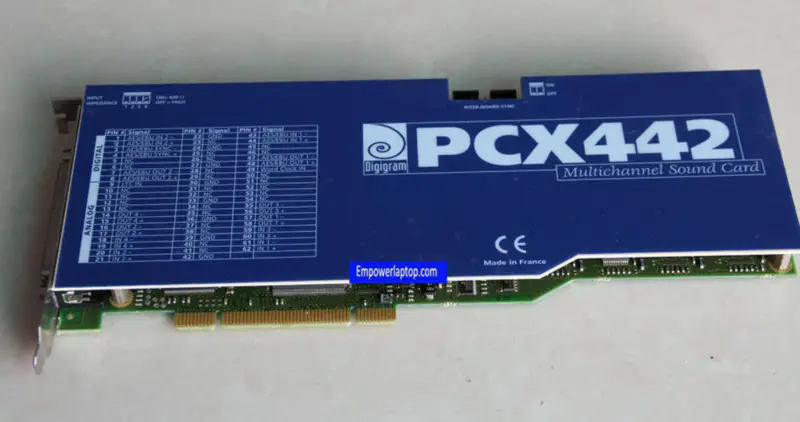 PLACA DE SOM MULTI-CANAL DIGIGRAM PCX442