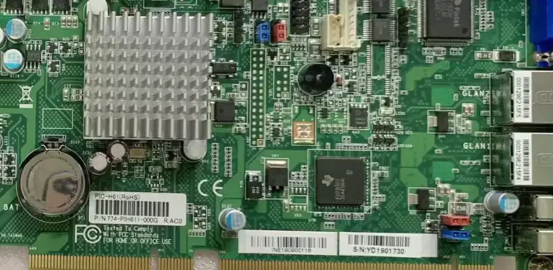 Placa-mãe industrial DFI PIC-H61