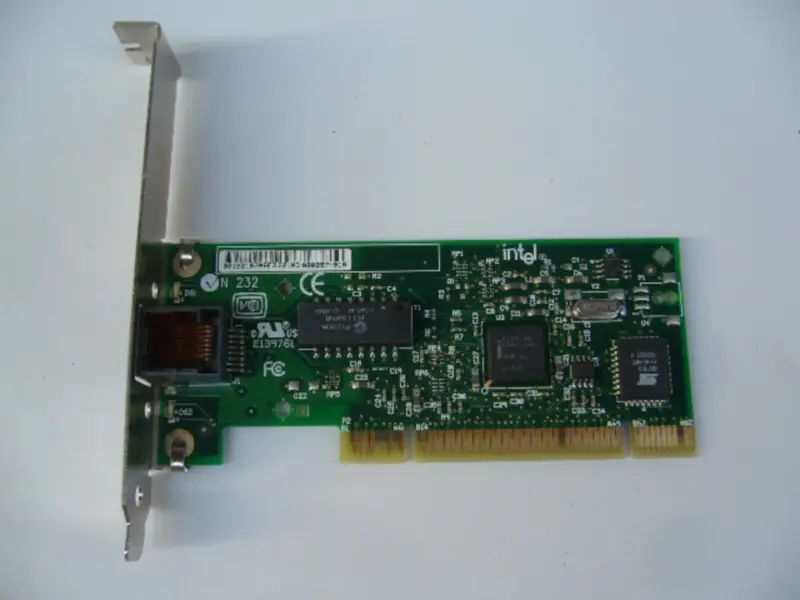 Placa de rede de porta única Intel PILA8460MBLK20 100M