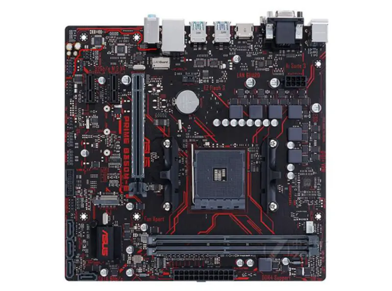 Placa-mãe Asus PRIME B350M-E Soquete AM4 DDR4