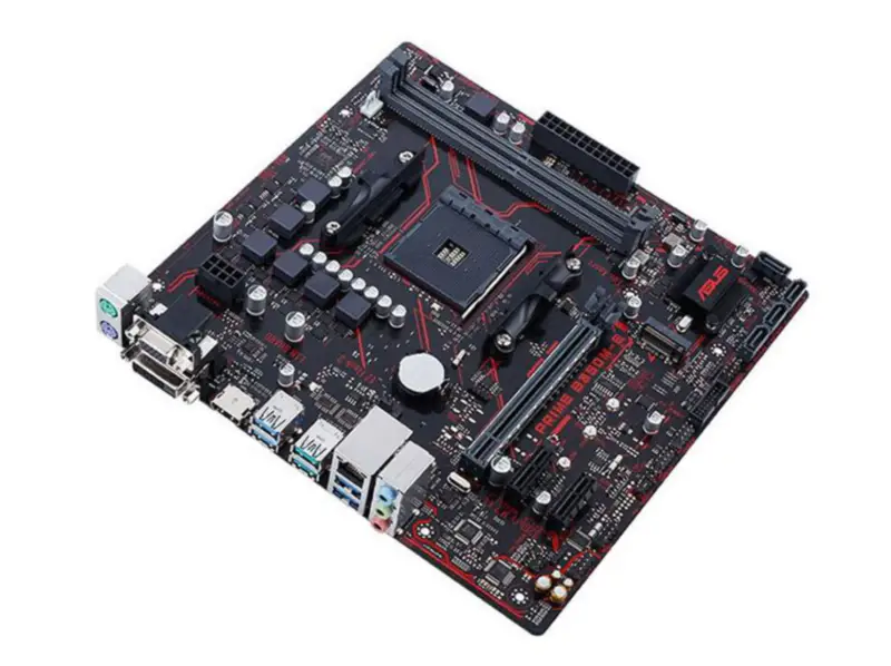 Placa-mãe Asus PRIME B350M-E Soquete AM4 DDR4