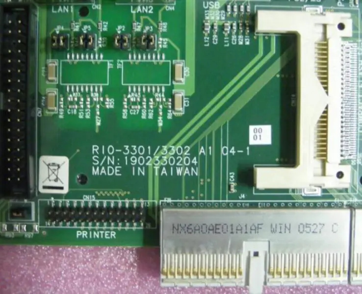 Placa-mãe industrial Advantech MIC 3000 MIC3081A RIO-3301/3302 A1