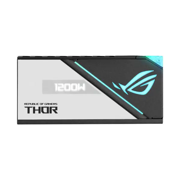 Fonte de alimentação de secretária Rog Thor 1200p2 Gaming Psu Suporte de fonte de alimentação para computador Rtx 4090 4080 Rog-thor-1200p2-gaming