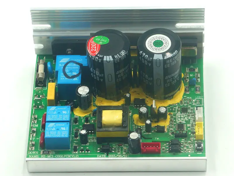 controlador do motor da passadeira de substituição RZ-MCI-C002.PCB placa de controlo do motor da passadeira