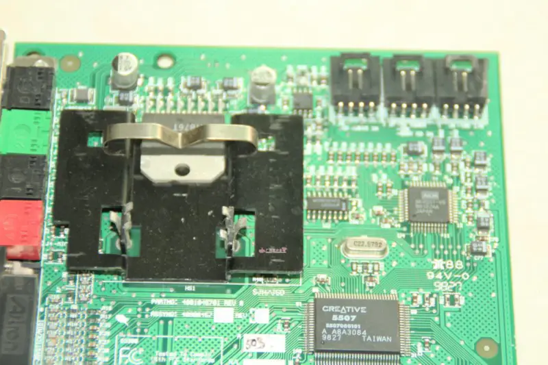 Placa de som Creative S3300 PCI 4.1 compatível com xp/win7 32bit