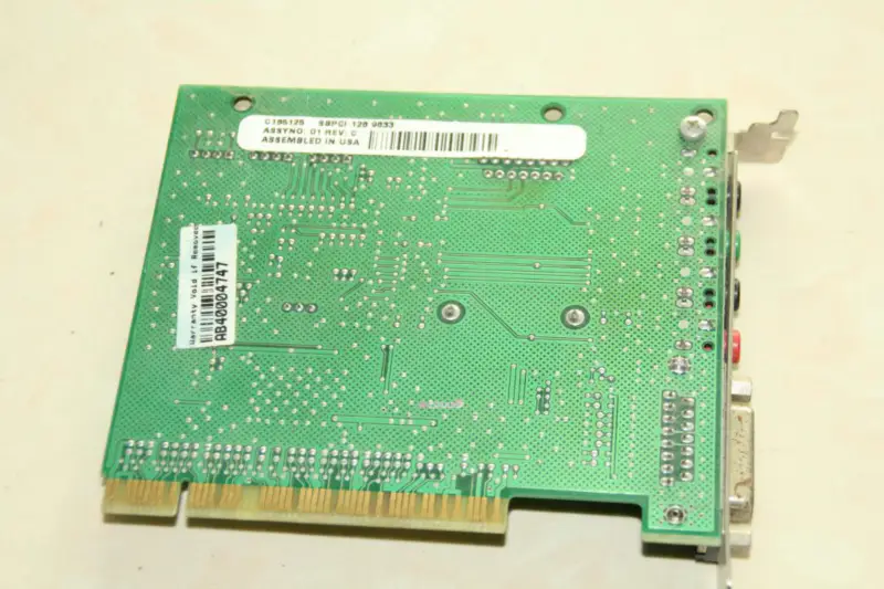 Placa de som Creative S3300 PCI 4.1 compatível com xp/win7 32bit