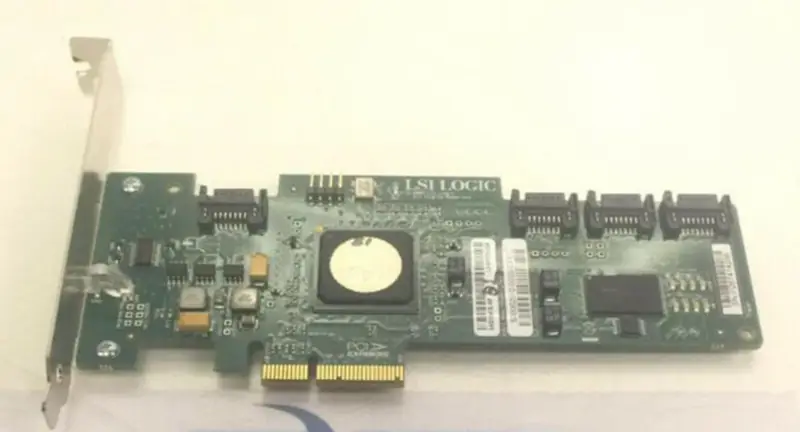 Placa de matriz LSI SAS3041E-HP 4 portas PCI-E 4X SAS SATA2 SATA