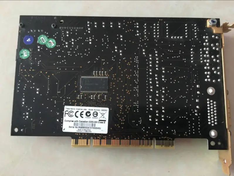 Placa de som Creative SB0550