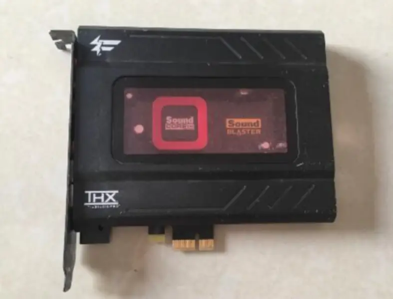 Placa de som Creative Sound Blaster Recon3D SB1350
