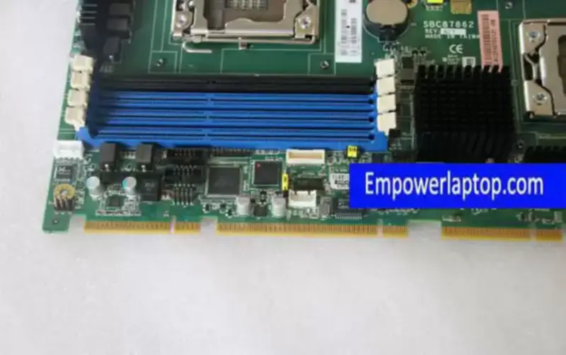 Placa-mãe industrial AXIOMTEK SBC87862 REV:A2.1 Dual LGA1366