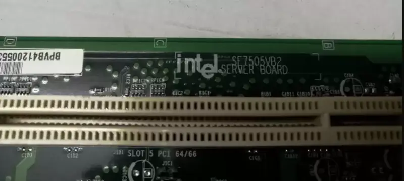 Intel SE7505VB2 604 interface Placa-mãe para servidor Dual Xeon