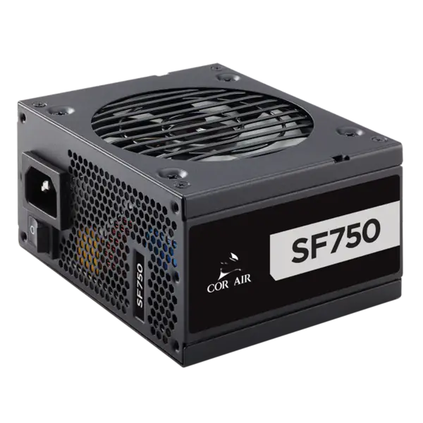Fonte de alimentação para PC Cors Air Power Sf750 750w Platinum Sfx Fonte de alimentação 80 Plus Platinum Full Module Fan Stall