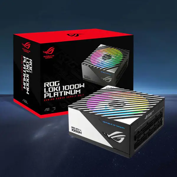 Fonte de alimentação para jogos Asus Rog-loki-1000p-sfx-l