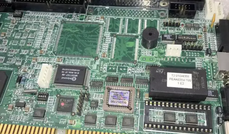 Phoenix Bios E686 Peak635V-100 Pentium III SL4Z2 placa-mãe industrial