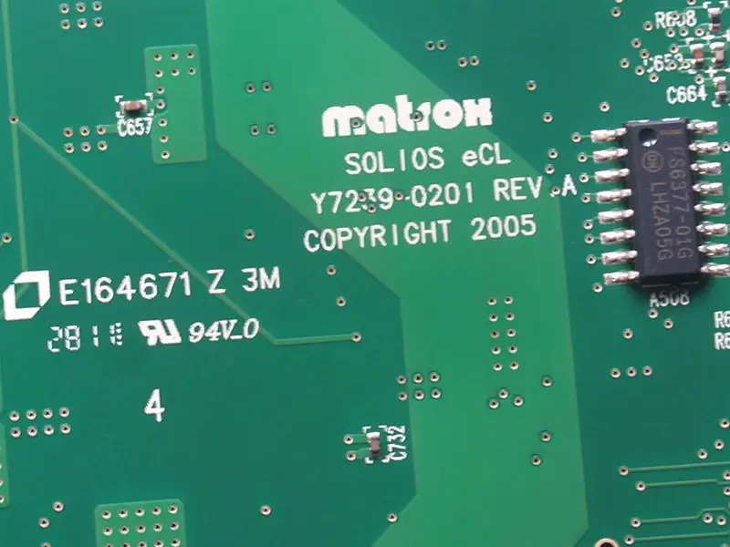 Placa de aquisição de imagem Matrox SOL6MFCE Y7239-0201