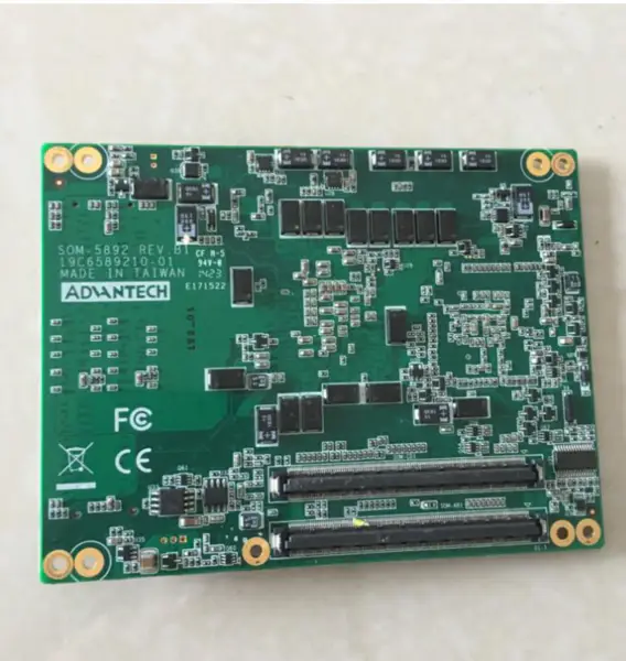 SOM-5892 REV.B1 placa-mãe de controlo industrial