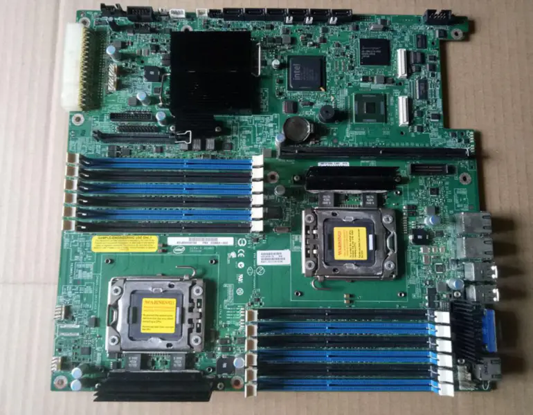 Plataforma de servidor Intel SR2600 S5520UR placa-mãe Dual 1366