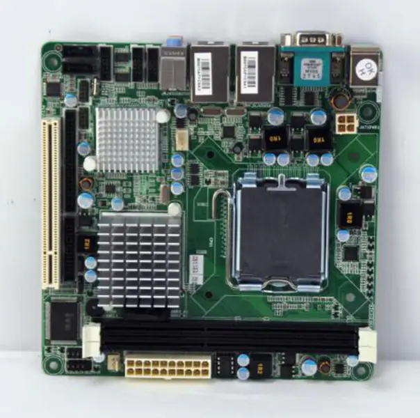 AXIOMTEK SYS76841VGGA MINI-ITX G41 DDR3 LGA775 Placa-mãe para equipamento industrial