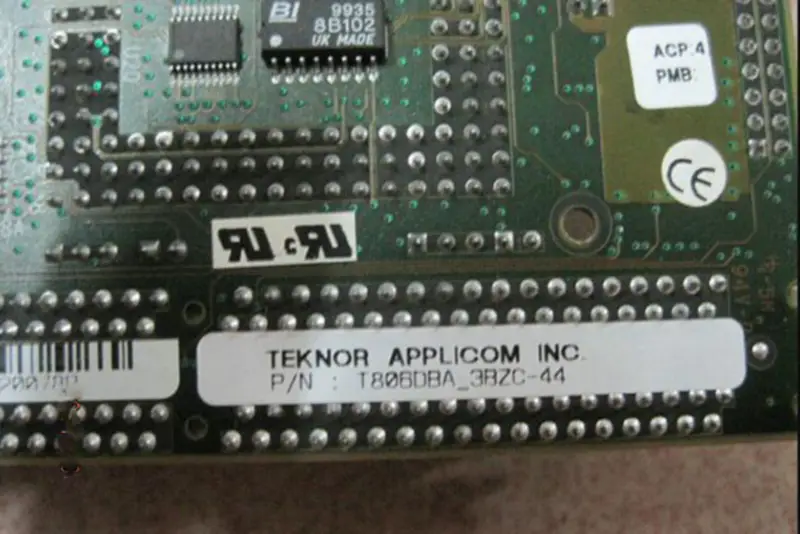 T806 T806DBA_3BZc-44 Placa-mãe de controlo industrial ISA de tamanho médio