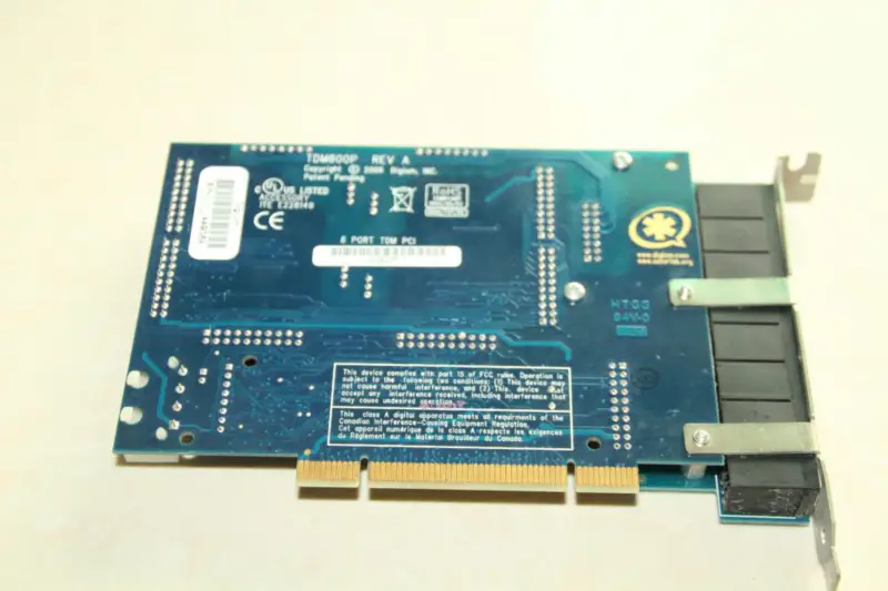 Asterisk TDM800 Porta FXO+FXS Placa de voz analógica com 2 módulos quádruplos