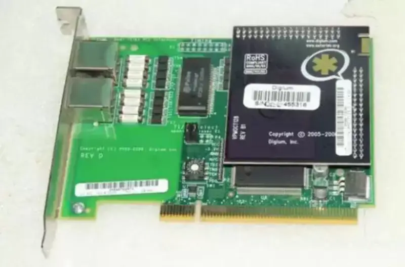 DIGIUM TE210P DUAI T1/E1 PCI INTERFACE PCI Placa-mãe industrial Wildcard
