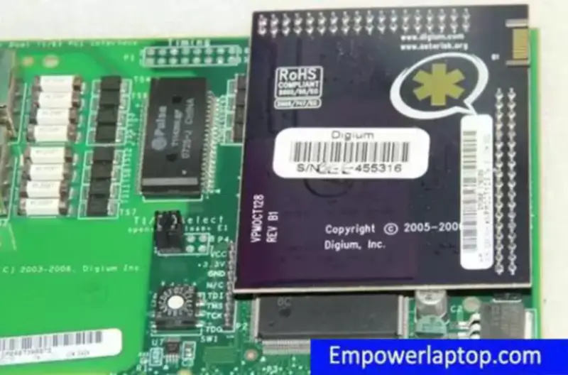 DIGIUM TE210P DUAI T1/E1 PCI INTERFACE PCI Placa-mãe industrial Wildcard