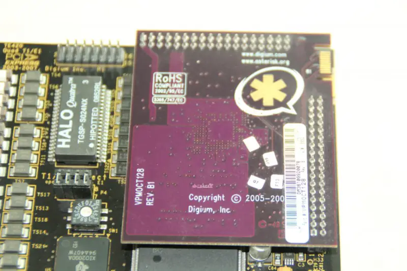 Asterisk TE420P TE420 Placa digital de 4 portas E1/T1 PCI-Express
