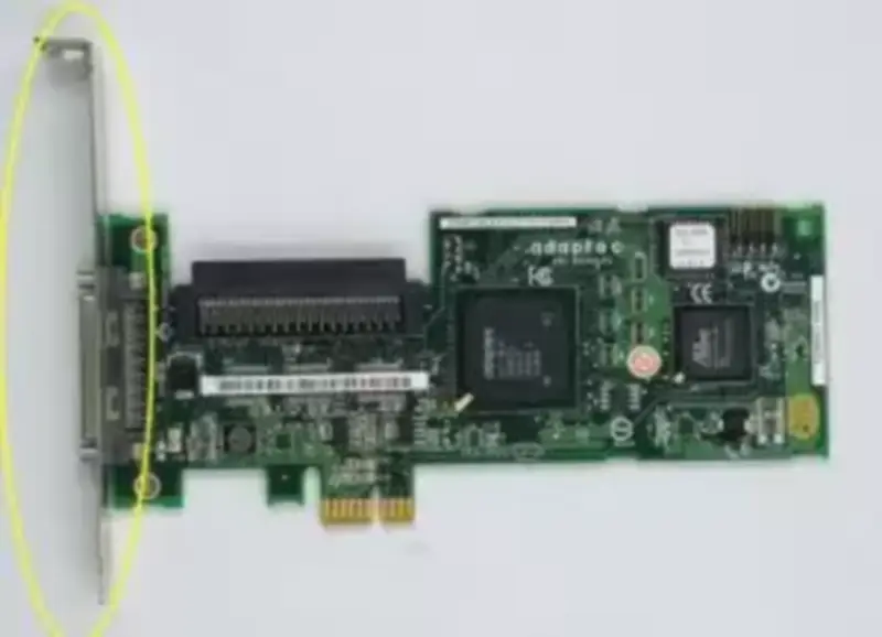 Placa-mãe industrial Adaptec ASC-29320LPE SCSI de baixo perfil