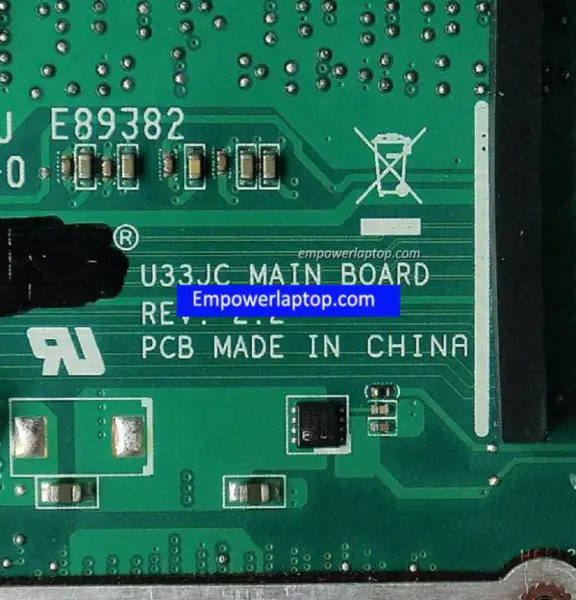 Placa-mãe Asus U33JC