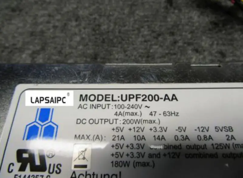 Fonte de alimentação UMEC UPF200-AA 6189V-1ACPSAA placa-mãe industrial
