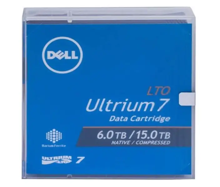 Cartucho de dados Dell EMC LTO Ultrium 7 6.0TB-15.0TB