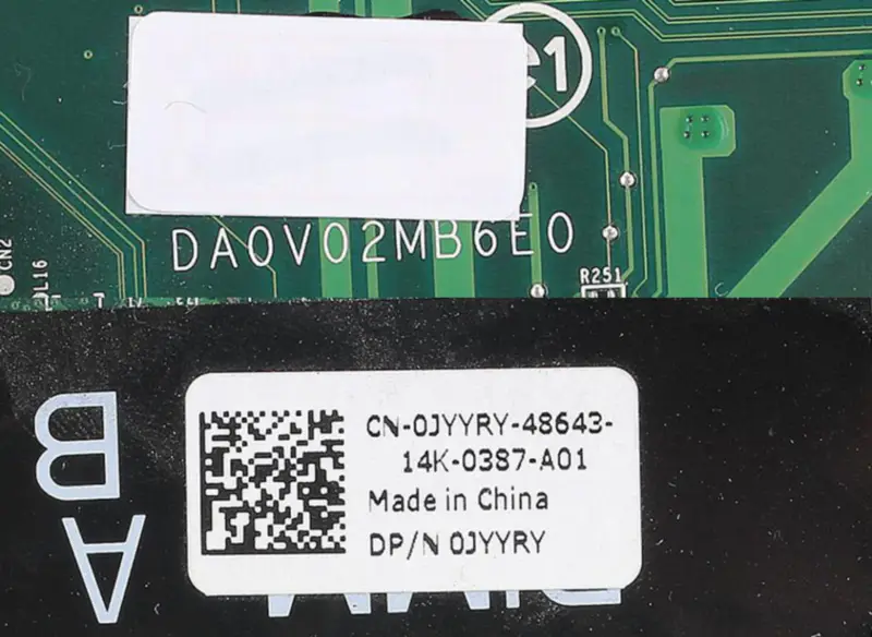 Placa-mãe para computador portátil para DELL Vostro 3450 V3450 Placa-mãe para PC CN-0JYYRY 0JYYRY DA0V02MB6E0 testada DDR3