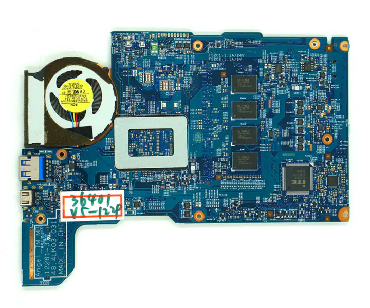 Acer Aspire V5 122P MS2377 A4-1250 Placa-mãe