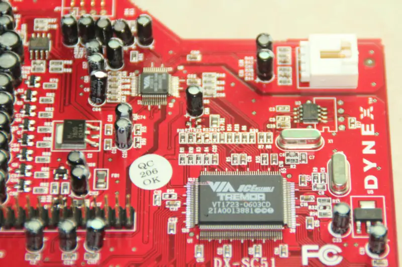 Placa-mãe industrial TerraTec Aureon Xfire VT1723 com placa de som PCI