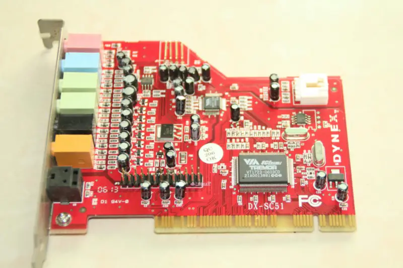 Placa-mãe industrial TerraTec Aureon Xfire VT1723 com placa de som PCI