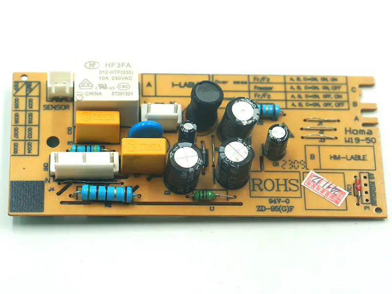 Placa de circuito impresso Homa PCB W19-50 W19-50ABC