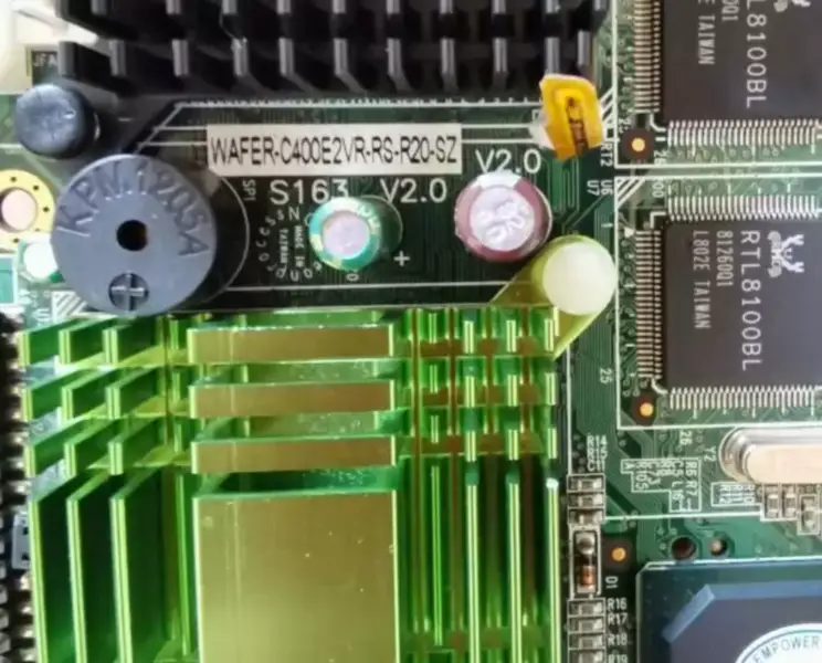 Placa-mãe WAFER-C400E2VR-RS-R20-SZ