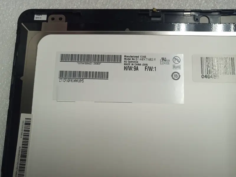 Quase novo HP X360 14-BA 14-CD B140XTN02.E Conjunto LCD com ecrã tátil