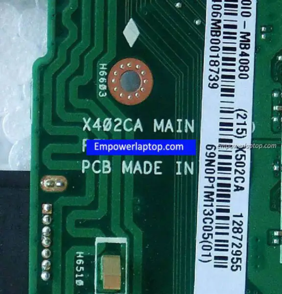 Placa-mãe Asus X502CA